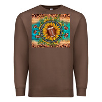 Chestnut football leopard turquoise sunflower Premium Sweatshirt - JahusDesignShop