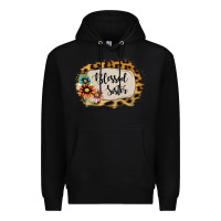 Black Blessed Sister Premium Hoodie - Jasminsmagicworld