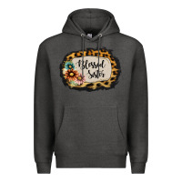 Charcoal Heather Blessed Sister Premium Hoodie - Jasminsmagicworld
