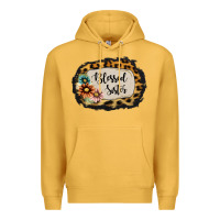 Mustard Blessed Sister Premium Hoodie - Jasminsmagicworld