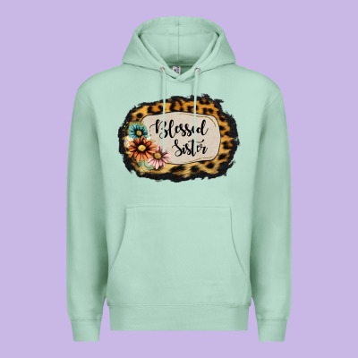Blessed Sister Premium Hoodie Designed By Jasminsmagicworld