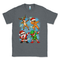 Charcoal Heather dabbing christmas Classic Tee - Zillion Design Studio