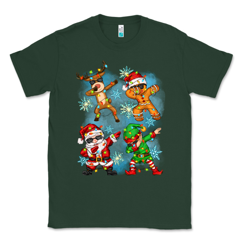 Dabbing Christmas Classic Tee by Zillion Design Studio | Teevron