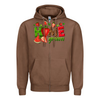 Chestnut home grown Zipper Hoodie - texasbilliewilder