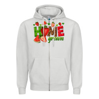Dove Grey home grown Zipper Hoodie - texasbilliewilder