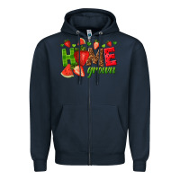 Navy home grown Zipper Hoodie - texasbilliewilder