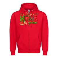 Red home grown Zipper Hoodie - texasbilliewilder