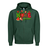Sports Green home grown Zipper Hoodie - texasbilliewilder
