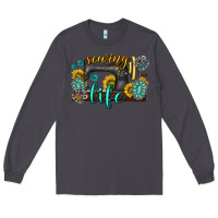 Smoke sewing life western Long Sleeve Tee - texasbilliewilder