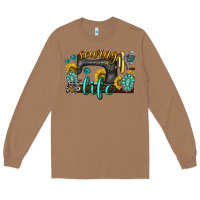 Toasted Coconut sewing life western Long Sleeve Tee - texasbilliewilder