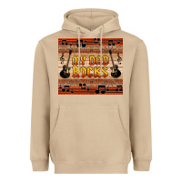 Mushroom my dad rocks Heavyweight Hoodie - HRA Design Shop