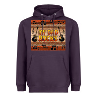 Plum my dad rocks Heavyweight Hoodie - HRA Design Shop
