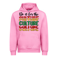 Fuchsia Pink do it for the culture Urban Hoodie - MaliasSmallBusiness