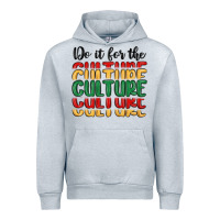 Heather Grey do it for the culture Urban Hoodie - MaliasSmallBusiness