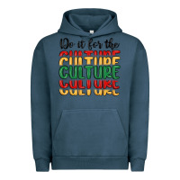 Pigment Midnight Navy do it for the culture Urban Hoodie - MaliasSmallBusiness