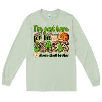 Matcha im just here for the snacks basketball brother Long Sleeve Tee - Zillion Design Studio