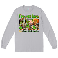 Moon Dust im just here for the snacks basketball brother Long Sleeve Tee - Zillion Design Studio