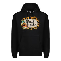 Black Blessed Teacher Premium Hoodie - Jasminsmagicworld