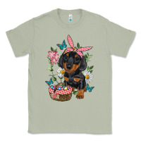 Matcha easter dachshund Classic Tee - RanaPortraitStore