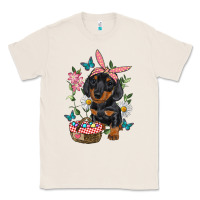 Natural easter dachshund Classic Tee - RanaPortraitStore