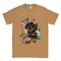 Toasted Coconut easter dachshund Classic Tee - RanaPortraitStore