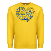 Lemon down syndrome awareness heart Premium Sweatshirt - Artiststas