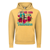 Vintage Mustard my cat is my valentine Vintage Hoodie - AdoDesignShop