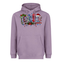 Lavender teacher christmas Heavyweight Hoodie - RacoonDesign
