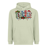 Matcha teacher christmas Heavyweight Hoodie - RacoonDesign