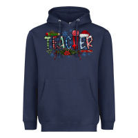 Navy teacher christmas Heavyweight Hoodie - RacoonDesign