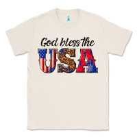 Natural god bless the usa Classic Tee - texasbilliewilder