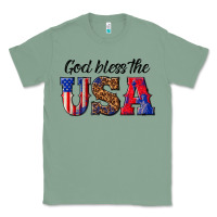 Sage god bless the usa Classic Tee - texasbilliewilder