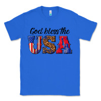 True Royal god bless the usa Classic Tee - texasbilliewilder