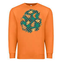 Carrot christmas gingerbread cookies patch Premium Sweatshirt - BundleAndBundleShop