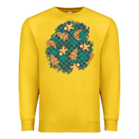 Lemon christmas gingerbread cookies patch Premium Sweatshirt - BundleAndBundleShop