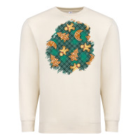 Sandshell christmas gingerbread cookies patch Premium Sweatshirt - BundleAndBundleShop