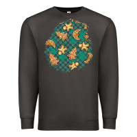 Smoke christmas gingerbread cookies patch Premium Sweatshirt - BundleAndBundleShop