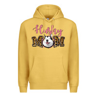 Antique Gold Husky Mom Premium Hoodie - Jasminsmagicworld