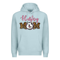 Blue Mist Husky Mom Premium Hoodie - Jasminsmagicworld