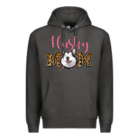 Charcoal Heather Husky Mom Premium Hoodie - Jasminsmagicworld