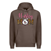 Coffee Husky Mom Premium Hoodie - Jasminsmagicworld