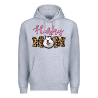 Heather Grey Husky Mom Premium Hoodie - Jasminsmagicworld