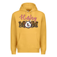 Mustard Husky Mom Premium Hoodie - Jasminsmagicworld