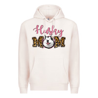 Pale Pink Husky Mom Premium Hoodie - Jasminsmagicworld