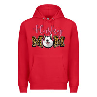 Red Husky Mom Premium Hoodie - Jasminsmagicworld