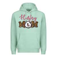 Seafoam Husky Mom Premium Hoodie - Jasminsmagicworld