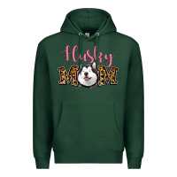 Sports Green Husky Mom Premium Hoodie - Jasminsmagicworld