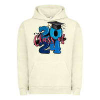 Pigment Pistachio class of 2024 Urban Hoodie - MaliasSmallBusiness