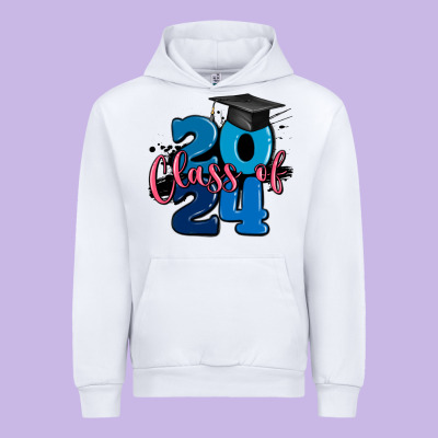 Class Of 2024 Urban Hoodie Designed By Maliassmallbusiness