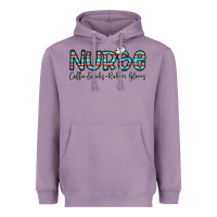 Lavender coffee scrubs and rubber gloves Heavyweight Hoodie - CowhideDigitalArt
